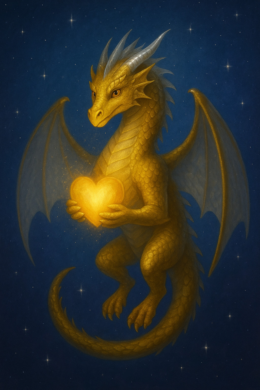 Goldener Drache der Fülle